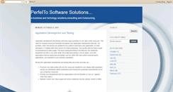 Desktop Screenshot of perfeitosoftware.blogspot.com
