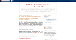 Desktop Screenshot of habitatconcursodeacreedores.blogspot.com