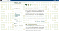 Desktop Screenshot of kitchencurmudgeon.blogspot.com