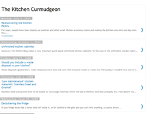 Tablet Screenshot of kitchencurmudgeon.blogspot.com