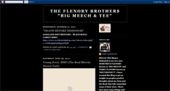 Desktop Screenshot of flenorybrothersbigmeechandtee.blogspot.com