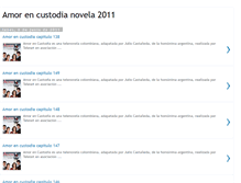 Tablet Screenshot of amorencustodia2011.blogspot.com