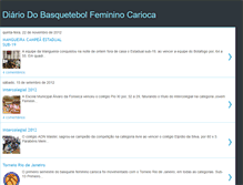Tablet Screenshot of diariodobasquetebolfeminino.blogspot.com