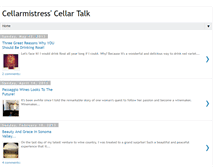 Tablet Screenshot of cellarmistress.blogspot.com