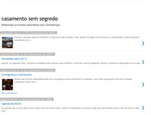 Tablet Screenshot of casamentosemsegredos.blogspot.com