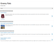 Tablet Screenshot of granny-flats.blogspot.com