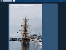 Tablet Screenshot of homegrown-and-heartgrown.blogspot.com