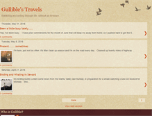 Tablet Screenshot of gullible-gulliblestravels.blogspot.com