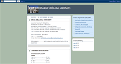 Desktop Screenshot of iesmayorazgo.blogspot.com