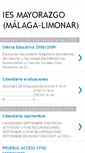 Mobile Screenshot of iesmayorazgo.blogspot.com