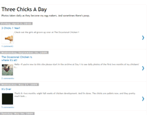 Tablet Screenshot of 3chixaday.blogspot.com