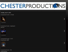 Tablet Screenshot of chesterproductions.blogspot.com