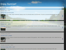 Tablet Screenshot of enjoysunriver.blogspot.com