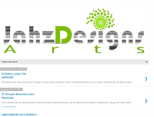 Tablet Screenshot of jahzdesigns.blogspot.com