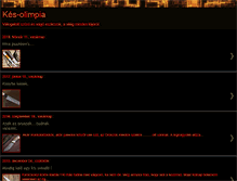 Tablet Screenshot of kesolimpia.blogspot.com