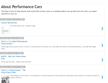 Tablet Screenshot of aboutperformancecars.blogspot.com