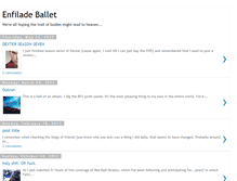 Tablet Screenshot of enfiladeballet.blogspot.com
