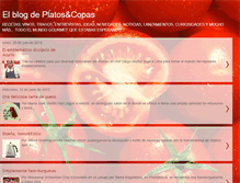 Tablet Screenshot of elblogdeplatosycopas.blogspot.com