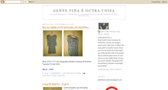 Desktop Screenshot of gentefinaeoutracoisa.blogspot.com