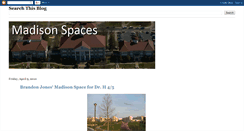 Desktop Screenshot of madisonspaces.blogspot.com