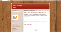 Desktop Screenshot of perromaster-ajedrez.blogspot.com