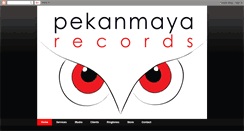 Desktop Screenshot of pekanmayarecords.blogspot.com