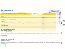 Tablet Screenshot of etudesdart.blogspot.com