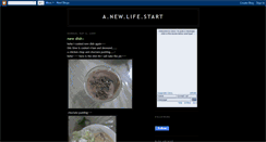 Desktop Screenshot of anewlifestart.blogspot.com