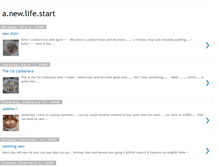 Tablet Screenshot of anewlifestart.blogspot.com