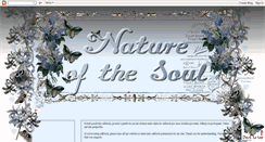 Desktop Screenshot of natureofthesoul.blogspot.com