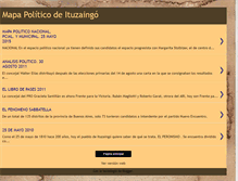 Tablet Screenshot of mapapoliticoituzaingo.blogspot.com