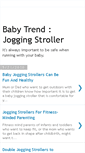 Mobile Screenshot of joggingstroller4u.blogspot.com