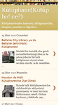 Mobile Screenshot of kutuphaneciden.blogspot.com