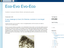 Tablet Screenshot of ecoevoevoeco.blogspot.com