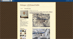 Desktop Screenshot of kamalsalibi.blogspot.com