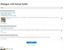 Tablet Screenshot of kamalsalibi.blogspot.com