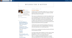 Desktop Screenshot of muldercat.blogspot.com