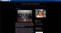 Desktop Screenshot of lonestarliberia.blogspot.com