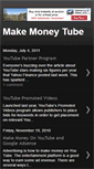 Mobile Screenshot of makemoneyutube.blogspot.com