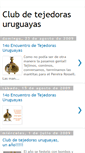 Mobile Screenshot of clubdetejedorasuruguayas.blogspot.com