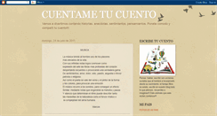 Desktop Screenshot of cuentosyalas.blogspot.com