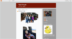 Desktop Screenshot of forsythfamily.blogspot.com