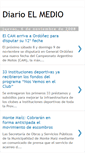 Mobile Screenshot of elmedionoticias.blogspot.com