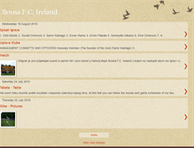 Tablet Screenshot of bosnafcireland.blogspot.com