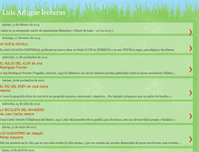 Tablet Screenshot of luisartiguelecturas.blogspot.com