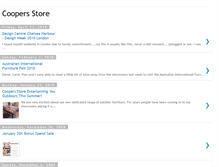 Tablet Screenshot of coopersstoresydney.blogspot.com