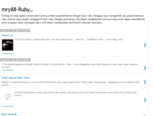 Tablet Screenshot of my-rubbies.blogspot.com