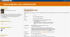 Desktop Screenshot of genusslauf.blogspot.com