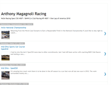 Tablet Screenshot of anthonymagagnoliracing.blogspot.com