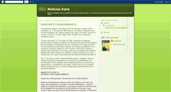 Desktop Screenshot of noticiastrans.blogspot.com